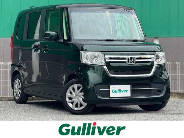 ホンダ Ｎ ＢＯＸ L 千葉県 2023(令5)年 2.9万km ブリティッシュグリーンP 純正メモリーナビ/ワンセグTV/CD/Bluetooth/両側パワースライドドア/レーダークルーズコントロール/バックカメラ/D/N席シートヒーター/ホンダセンシング/LEDヘッドライト/オートライト/スマートキー/プッシュスタート/純正フロアマット