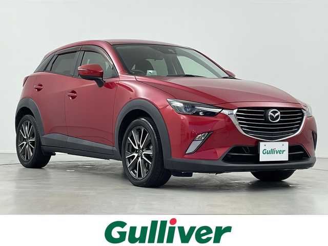 マツダ ＣＸ－３ XD ツーリング Lパッケージ 岐阜県 2015(平27)年 7.8万km ソウルレッドプレミアムメタリック マツダコネクト純正ナビ/フルセグ/BT/USB/DVD/バックカメラ/スマートシティブレーキサポート/ブラインドスポットモニター/ヘッドアップディスプレイ/クルーズコントロール/パーキングセンサー/純正フロアマット/パドルシフト/LEDオートライト/アイドリングストップ/MTモード付AT/純正18インチAW/プッシュスタート/ターボ車