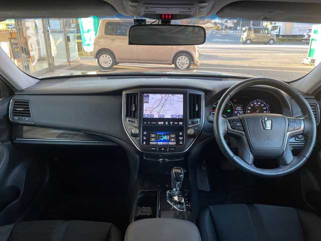 トヨタ クラウン ハイブリッド アスリートS 福島県 2013(平25)年 7.9万km ブラック サンルーフ　メーカーナビ　バックカメラ　前後ドライブレコーダー　ＥＴＣ　シートヒーター　パワーシート　スマートキー　クルーズコントロール　クリアランスソナー　純正アルミホイール有（サマータイヤ）