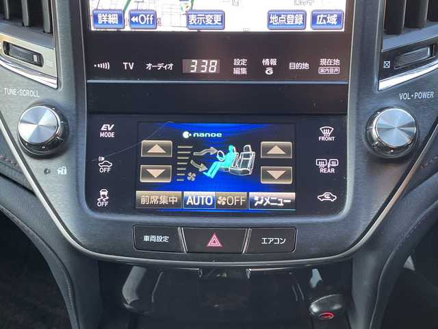 トヨタ クラウン ハイブリッド アスリートS 福島県 2013(平25)年 7.9万km ブラック サンルーフ　メーカーナビ　バックカメラ　前後ドライブレコーダー　ＥＴＣ　シートヒーター　パワーシート　スマートキー　クルーズコントロール　クリアランスソナー　純正アルミホイール有（サマータイヤ）