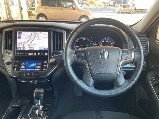 トヨタ クラウン ハイブリッド アスリートS 福島県 2013(平25)年 7.9万km ブラック サンルーフ　メーカーナビ　バックカメラ　前後ドライブレコーダー　ＥＴＣ　シートヒーター　パワーシート　スマートキー　クルーズコントロール　クリアランスソナー　純正アルミホイール有（サマータイヤ）