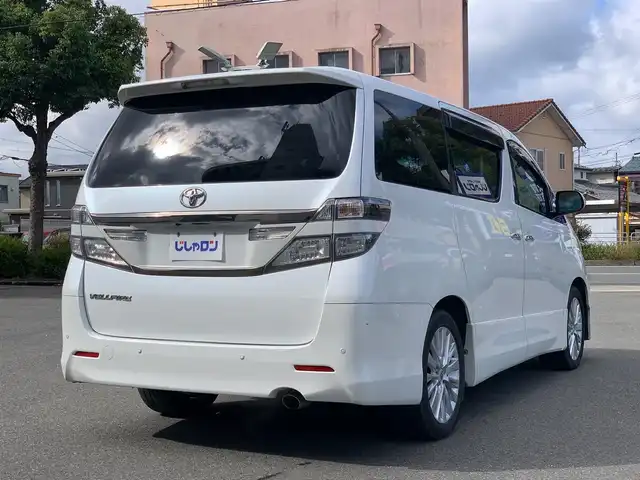 トヨタ ヴェルファイア 2．4Z 福井県 2012(平24)年 11.3万km ホワイトパールクリスタルシャイン (株)IDOMが運営する【じしゃロン福井店】の自社ローン対象車両になります。こちらは現金またはオートローンご利用時の価格です。自社ローンご希望の方は別途その旨お申付け下さい/純正ナビ（CD・DVD・BT接続可）/フルセグテレビ/バックカメラ/ETC/両側パワースライドドア/フリップダウンモニター/コーナーセンサー/HID