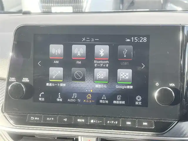 日産 ノート e－パワー X FOUR 島根県 2023(令5)年 6.5万km スーパーブラック 4WD/プロパイロット　/・レーダークルーズコントロール/・レーンアシスト/純正９インチメモリナビ　/(AM/FM/フルセグTV/Ｂｌｕｅｔｏｏｔｈ接続)　/全方位／バックカメラ　/ビルトインＥＴＣ2.0/インテリジェント　エマージェンシーブレーキ/後側方車両検知警報システム/前後コーナーセンサー　/前席シートヒーター　/ステアリングヒーター/電動パーキングブレーキ/オートホールド　/オートハイビーム／ライト/置くだけ充電/純正フロアマット/保証書・取扱説明書・スペアキー1本