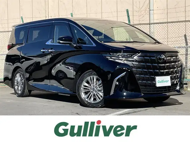 トヨタ アルファードハイブリット Z 東京都 2025(令7)年 0.1千km ブラック 登録済未使用車　/１４型ディスプレィオーディオ　/BluetoothAudio/HDMI/USB/AppleCarPlay/AndroidAuto/アラウンドビューモニター/ムーンルーフ　/両側パワースライドドア　/パワーバックドア　/セーフティセンス /パーキングサポートブレーキ /ブラインドスポットモニター /レーダクルーズコントロール/レーントレーンシングアシスト/アダプティブハイビームアシスト/ドライバー異常時対応システム/プッシュエンジンスタート/スマートキー/保証書＆取説