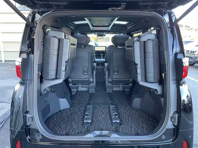 トヨタ アルファードハイブリット Z 東京都 2025(令7)年 0.1千km ブラック 登録済未使用車　/１４型ディスプレィオーディオ　/BluetoothAudio/HDMI/USB/AppleCarPlay/AndroidAuto/アラウンドビューモニター/ムーンルーフ　/両側パワースライドドア　/パワーバックドア　/セーフティセンス /パーキングサポートブレーキ /ブラインドスポットモニター /レーダクルーズコントロール/レーントレーンシングアシスト/アダプティブハイビームアシスト/ドライバー異常時対応システム/プッシュエンジンスタート/スマートキー/保証書＆取説