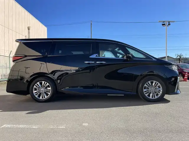 トヨタ アルファードハイブリット Z 東京都 2025(令7)年 0.1千km ブラック 登録済未使用車　/１４型ディスプレィオーディオ　/BluetoothAudio/HDMI/USB/AppleCarPlay/AndroidAuto/アラウンドビューモニター/ムーンルーフ　/両側パワースライドドア　/パワーバックドア　/セーフティセンス /パーキングサポートブレーキ /ブラインドスポットモニター /レーダクルーズコントロール/レーントレーンシングアシスト/アダプティブハイビームアシスト/ドライバー異常時対応システム/プッシュエンジンスタート/スマートキー/保証書＆取説