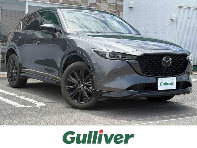 マツダ ＣＸ－５ 25S スポーツアピアランス 徳島県 2022(令4)年 1.9万km マシーングレープレミアムM 純正１０．２５インチナビ　衝突軽減ブレーキ　レーダークルーズコントロール　アラウンドビューモニター　ＥＴＣ　シートヒーター　ＬＥＤヘッドライト　ブラインドスポットモニター　ステアリングヒーター　ＵＳＢ