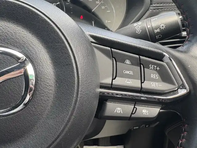 マツダ ＣＸ－５ 25S スポーツアピアランス 徳島県 2022(令4)年 1.9万km マシーングレープレミアムM 純正１０．２５インチナビ　衝突軽減ブレーキ　レーダークルーズコントロール　アラウンドビューモニター　ＥＴＣ　シートヒーター　ＬＥＤヘッドライト　ブラインドスポットモニター　ステアリングヒーター　ＵＳＢ