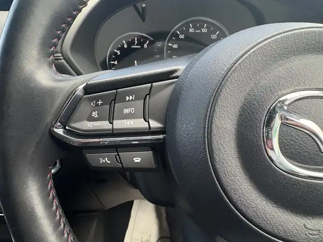 マツダ ＣＸ－５ 25S スポーツアピアランス 徳島県 2022(令4)年 1.9万km マシーングレープレミアムM 純正１０．２５インチナビ　衝突軽減ブレーキ　レーダークルーズコントロール　アラウンドビューモニター　ＥＴＣ　シートヒーター　ＬＥＤヘッドライト　ブラインドスポットモニター　ステアリングヒーター　ＵＳＢ