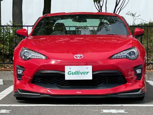 トヨタ ８６ GT リミテッド 宮城県 2018(平30)年 4.8万km ピュアレッド モデリスタエアロパーツ/BLITZ車高調整/バックフォグ/パドルシフト/純正ナビ/Bluetooth/ETC/フルセグテレビ/クルーズコントロール付き/純正フロアマット/シートヒーター