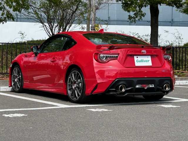トヨタ ８６ GT リミテッド 宮城県 2018(平30)年 4.8万km ピュアレッド モデリスタエアロパーツ/BLITZ車高調整/バックフォグ/パドルシフト/純正ナビ/Bluetooth/ETC/フルセグテレビ/クルーズコントロール付き/純正フロアマット/シートヒーター
