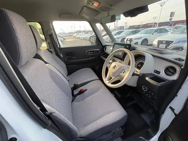 スズキ ワゴンＲ スマイル HYBRID X 徳島県 2024(令6)年 0.8万km ピュアホワイトP 純正SDナビ/　Bluetooth、CD、DVD、USB、TV/両側パワースライドドア/リアパーキングセンサー/シートヒーター【Ｄ席のみ】/LEDフォグランプ/USB充電口×２/アイドリングストップ/純正フロアマット/ドアバイザー/デュアルカメラブレーキサポート/横滑り防止機能/レーンキープアシスト/盗難防止装置