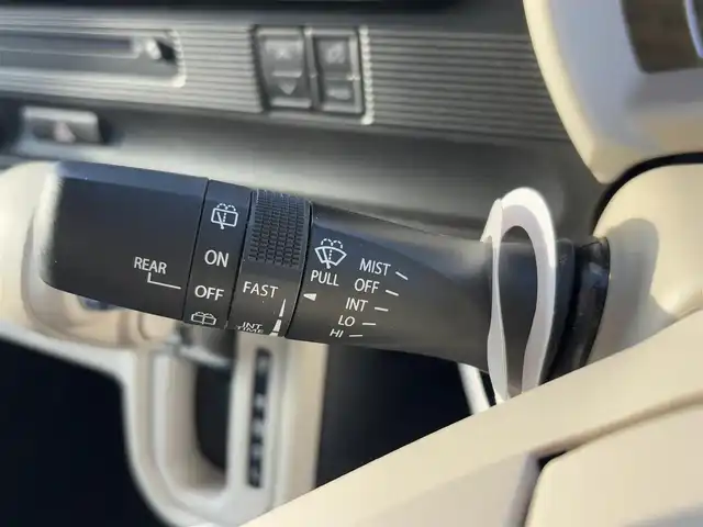 スズキ ワゴンＲ スマイル HYBRID X 沖縄県 2024(令6)年 0.8万km ピュアホワイトP 純正ナビ　/（ＡＭ／ＦＭ／ＣＤ／ＤＶＤ／ＢＴ）　/フルセグＴＶ　/全方位モニター　/両側パワスラ　/衝突軽減　/クルーズコントロール　/コーナーセンサー　/純正フロアマット　/ベンチシート　/レーンキープアシスト/アイドリングストップ/スマートキー/LEDヘッドライト/オートライト