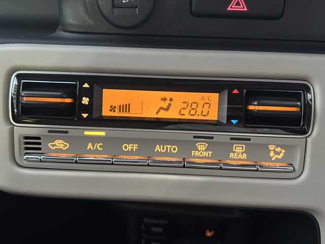 スズキ ワゴンＲ スマイル HYBRID X 沖縄県 2024(令6)年 0.8万km ピュアホワイトP 純正ナビ　/（ＡＭ／ＦＭ／ＣＤ／ＤＶＤ／ＢＴ）　/フルセグＴＶ　/全方位モニター　/両側パワスラ　/衝突軽減　/クルーズコントロール　/コーナーセンサー　/純正フロアマット　/ベンチシート　/レーンキープアシスト/アイドリングストップ/スマートキー/LEDヘッドライト/オートライト