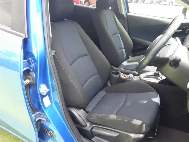 マツダ デミオ 13S 千葉県 2014(平26)年 5.1万km ダイナミックブルーマイカ スマートシティブレーキサポート/エコアイドル/純正SDナビ/地デジTV/【DVD/CD再生機能　Bluetooth接続】/バックカメラ/革巻きステアリング/ステアリングスイッチ/LEDヘッドライト/ウインカーミラー/純正15インチアルミホイル/サイド/カーテンエアバッグ/アドバンストキーレスエントリー