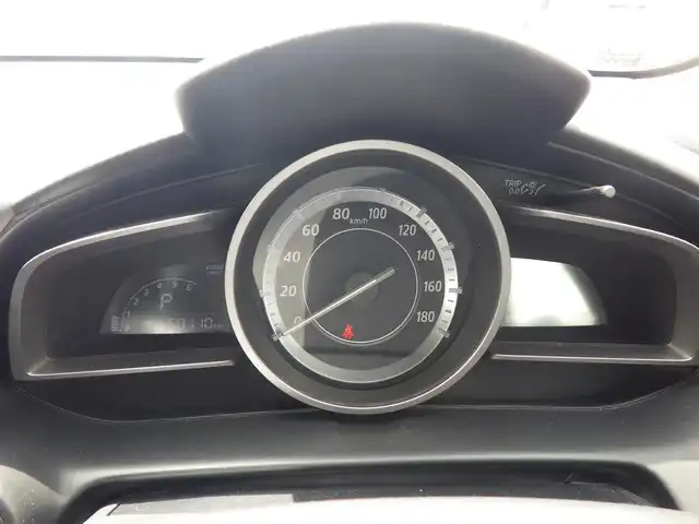 マツダ デミオ 13S 千葉県 2014(平26)年 5.1万km ダイナミックブルーマイカ スマートシティブレーキサポート/エコアイドル/純正SDナビ/地デジTV/【DVD/CD再生機能　Bluetooth接続】/バックカメラ/革巻きステアリング/ステアリングスイッチ/LEDヘッドライト/ウインカーミラー/純正15インチアルミホイル/サイド/カーテンエアバッグ/アドバンストキーレスエントリー