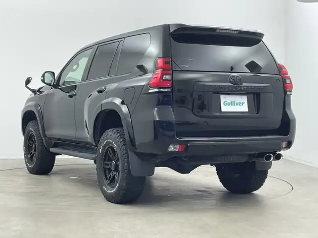トヨタ ランドクルーザー プラド TX 新潟県 2018(平30)年 4.8万km ブラック 4WD/リフトアップ/オーバーフェンダー/社外マフラー/社外革コンピステアリング/アルパイン9インチナビ/(X9Z)/(CD.DVD.SD.フルセグ.Bluetooth)/バックカメラ/トヨタセーフティセンス/・プリクラッシュセーフティ/・レーダークルーズコントロール/・レーンキープアシスト/・オートマチックハイビーム/LEDオートライト/コーナーセンサー/ドライブレコーダー/BFgoodrich/プッシュスタート/スマートキー/フロアマット