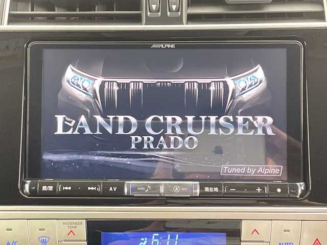 トヨタ ランドクルーザー プラド TX 新潟県 2018(平30)年 4.8万km ブラック 4WD/リフトアップ/オーバーフェンダー/社外マフラー/社外革コンピステアリング/アルパイン9インチナビ/(X9Z)/(CD.DVD.SD.フルセグ.Bluetooth)/バックカメラ/トヨタセーフティセンス/・プリクラッシュセーフティ/・レーダークルーズコントロール/・レーンキープアシスト/・オートマチックハイビーム/LEDオートライト/コーナーセンサー/ドライブレコーダー/BFgoodrich/プッシュスタート/スマートキー/フロアマット