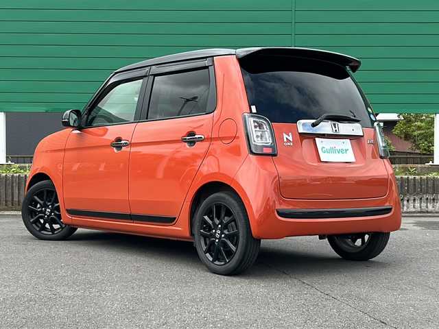 ホンダ Ｎ ＯＮＥ RS 茨城県 2018(平30)年 4.8万km サンセットオレンジⅡ 低全高ルーフ/純正ナビゲーション/CD/DVD/Bluetooth/USB/フルセグTV/バックカメラ/クルーズコントロール/横滑り防止装置/衝突被害軽減システム/プッシュスタート/スマートキー/ETC/前後ドライブレコーダー/ハーフレザーシート/純正15インチAW/オートライト/HIDヘッドライト/保証書、取扱説明書