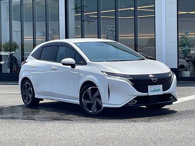 日産 オーラ G 新潟県 2022(令4)年 5.9万km ピュアホワイトパール ワンオーナー/メモリナビ/フルセグテレビ/純正ナビ（Bluetooth/DTV/FM/AM）/アラウンドビューモニター/BOSEサウンド/プロパイロット/LEDライト/ドライブレコーダー/ETC2.0/ハーフレザー/ステアリングスイッチ/純正フロアマット