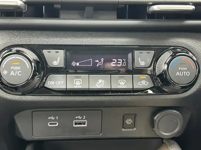 日産 オーラ G FOUR レザーエディション 宮城県 2023(令5)年 2.1万km グレー 4WD/ワンオーナー/デジタルインナーミラー/純正ナビ/(AM/FM/USB/TV/BT/HDMI)/全方位カメラ/ETC/レーダークルーズコントロール/レザーシート/シートヒーター/ステアリングヒーター/置くだけ充電/プッシュスタート/スマートキー/オートライト/オートマチックハイビーム/LEDヘッドライト/フォグランプ/ドアバイザー/純正フロアマット/純正17インチアルミホイール