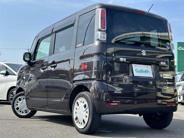 スズキ スペーシア HYBRID X 愛知県 2018(平30)年 2.4万km アーバンブラウンパールメタリック 純正ナビ/（FM/AM/BT/CD/DVD/SD)/フルセグTV/アラウンドビューモニター/プッシュスタート/両側パワースライドドア/運転席シートヒーター/LTA/バックソナー/ヘッドアップディスプレイ/スマートキー/スペアキー/ドアバイザー/フロアマット