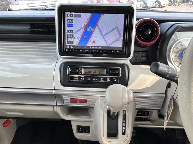 スズキ スペーシア HYBRID X 愛知県 2018(平30)年 2.4万km アーバンブラウンパールメタリック 純正ナビ/（FM/AM/BT/CD/DVD/SD)/フルセグTV/アラウンドビューモニター/プッシュスタート/両側パワースライドドア/運転席シートヒーター/LTA/バックソナー/ヘッドアップディスプレイ/スマートキー/スペアキー/ドアバイザー/フロアマット
