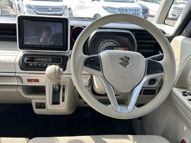 スズキ スペーシア HYBRID X 愛知県 2018(平30)年 2.4万km アーバンブラウンパールメタリック 純正ナビ/（FM/AM/BT/CD/DVD/SD)/フルセグTV/アラウンドビューモニター/プッシュスタート/両側パワースライドドア/運転席シートヒーター/LTA/バックソナー/ヘッドアップディスプレイ/スマートキー/スペアキー/ドアバイザー/フロアマット