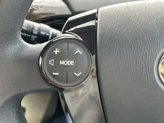 トヨタ プリウス S　マイコーデ 群馬県 2013(平25)年 13万km ブラック メモリナビ/バックカメラ/Bluetooth/レザー調シート/ステアリングスイッチ/オートライト/純正１５インチアルミホイール