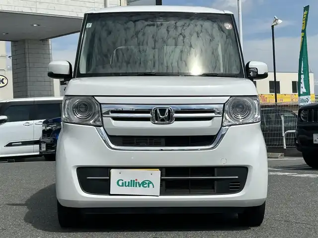 ホンダ Ｎ ＢＯＸ EX 奈良県 2021(令3)年 2.5万km プラチナホワイトパール 片側パワスラ/純正メーカーナビ/BT/TV/CD/DVD/USB/SD/iPod//衝突軽減システム/レーンキープアシスト/コーナーセンサー/追従式クルコン/横滑り防止装置/バックカメラ/フルフラットシート/ETC/シートヒーター/ステアリングスイッチ/純正フロアマット/オートLEDライト/スペアキー付
