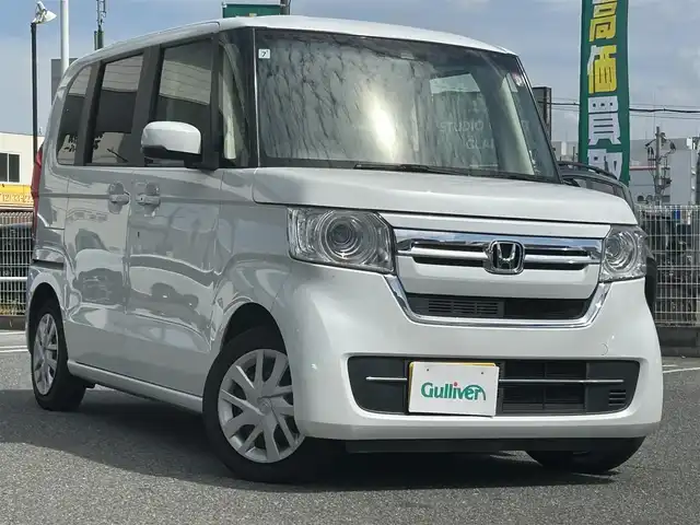 ホンダ Ｎ ＢＯＸ EX 奈良県 2021(令3)年 2.5万km プラチナホワイトパール 片側パワスラ/純正メーカーナビ/BT/TV/CD/DVD/USB/SD/iPod//衝突軽減システム/レーンキープアシスト/コーナーセンサー/追従式クルコン/横滑り防止装置/バックカメラ/フルフラットシート/ETC/シートヒーター/ステアリングスイッチ/純正フロアマット/オートLEDライト/スペアキー付