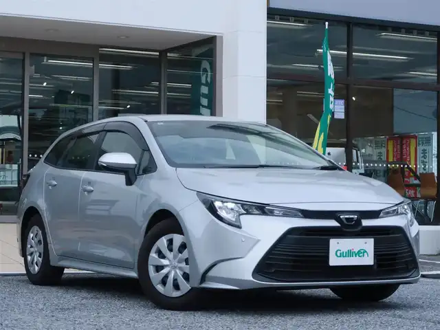 トヨタ カローラツーリング X 千葉県 2024(令6)年 0.6万km シルバーM 純正ディスプレイオーディオ/ナビ/バックカメラ /AM/FM/Bluetooth/ETC/トヨタセーフティーセンス/レーダークルーズコントロール/レーンキープアシスト/衝突軽減ブレーキ/オートハイビーム/スマートキー×2本/純正フロアマット/純正ドアバイザー/取説/保証書