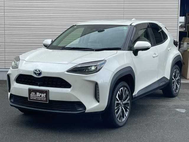 トヨタ ヤリスクロス ハイブリッド Z 岩手県 2021(令3)年 2.1万km ホワイトパールクリスタルシャイン LEDヘッドライト/全方位モニター/パワーバックドア/レーダークルーズコントロール/プリクラッシュセーフティ/レーンキープアシスト/ステアリングリモコン/純正フロアマット/ナビ/フルセグ/BT/ラジオ/前席シートヒーター/前後ドラレコ/パーキングサポート/ETC2.0/オートブレーキホールド/オートマチックハイビーム