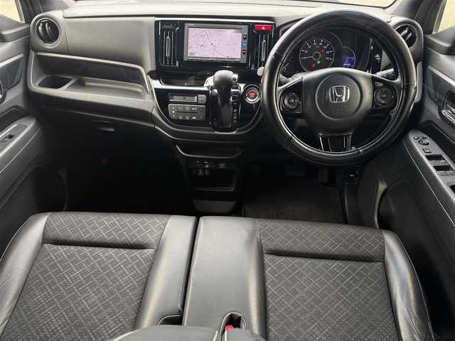 ホンダ Ｎ ＷＧＮ カスタム G SSパッケージ 大分県 2017(平29)年 9.3万km シャイニンググレーM ワンオーナー/純正ナビ/　VXM-174CSi/バックカメラ/ETC/スペアキーあり/クルーズコントロール/シティブレーキアクティブシステム/HIDヘッドランプ/オートライト/SRSエアバック/　運転席/助手席/サイド/カーテン/後席シートベルト閉め忘れ警告灯/USB端子