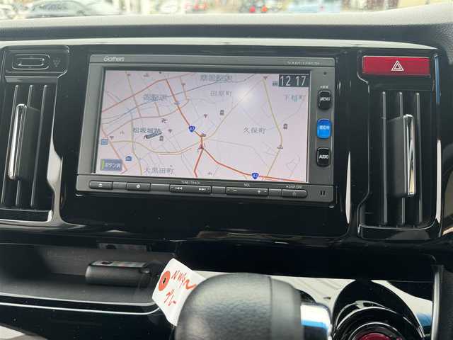 ホンダ Ｎ ＷＧＮ カスタム G SSパッケージ 大分県 2017(平29)年 9.3万km シャイニンググレーM ワンオーナー/純正ナビ/　VXM-174CSi/バックカメラ/ETC/スペアキーあり/クルーズコントロール/シティブレーキアクティブシステム/HIDヘッドランプ/オートライト/SRSエアバック/　運転席/助手席/サイド/カーテン/後席シートベルト閉め忘れ警告灯/USB端子