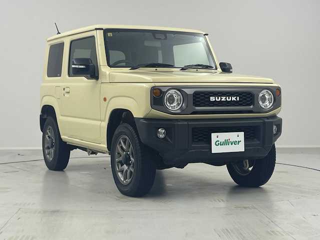 スズキ ジムニー XC 茨城県 2020(令2)年 2.8万km シフォンアイボリーM ＯＰフロントグリル　メモリナビ　フルセグＴＶ　Ｂｌｕｅｔｏｏｔｈ　バックモニター　ドライブレコーダー　純正１６インチＡＷ　ＬＥＤヘッドランプ　ＥＴＣ　衝突軽減ブレーキ　レーンキープアシスト