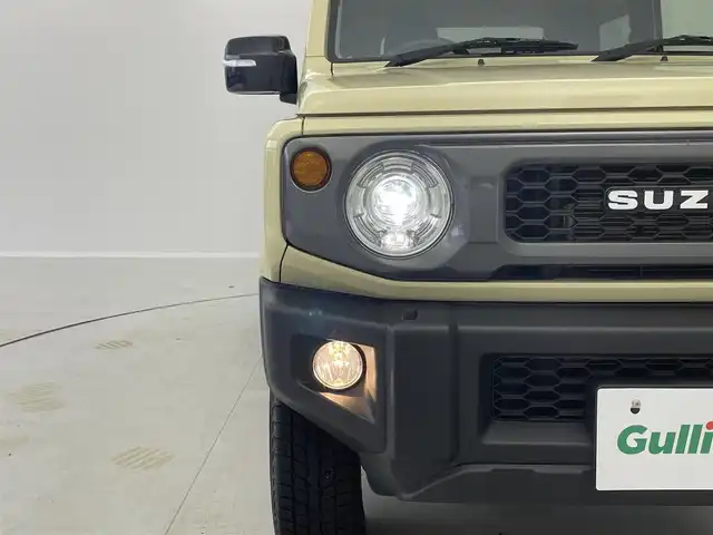 スズキ ジムニー XC 茨城県 2020(令2)年 2.8万km シフォンアイボリーM ＯＰフロントグリル　メモリナビ　フルセグＴＶ　Ｂｌｕｅｔｏｏｔｈ　バックモニター　ドライブレコーダー　純正１６インチＡＷ　ＬＥＤヘッドランプ　ＥＴＣ　衝突軽減ブレーキ　レーンキープアシスト