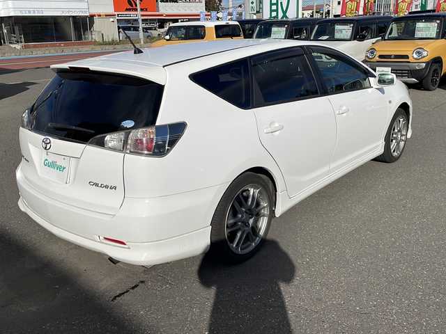 トヨタ カルディナ 2．0ZT 道東・釧路十勝 2006(平18)年 11.5万km スーパーホワイトⅡ 純正ナビ/バックカメラ/社外レーダー/スペアキー/ETC/フロアマット/ドアバイザー/冬タイヤ積込