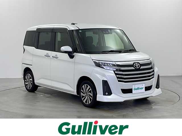 トヨタ ルーミー カスタムG 栃木県 2024(令6)年 1.2万km パールホワイトⅢ スマートアシスト/・衝突回避支援ブレーキ機能/・衝突警報機能/・車線逸脱警報機能/・誤発進抑制制御機能/・先行車発進お知らせ機能/・前後コーナーセンサー/・標識認識機能(進入禁止)/・全車速追従機能アダプティクルーズコントロール/・レーンキープコントロール/・パノラマモニター/純正ディスプレイオーディオ/(AppleCarPlay/AndoroidAuto/AM/FM/TV/BT)/禁煙車/両側パワースライドドア/コーナーセンサー/ドラレコ/電子パーキングブレーキ/シートヒーター/アイドリングストップ/LEDヘッドライト/フォグライト/オートライト/オートエアコン/スマートキー/電動格納ミラー/純正サイドバイザー/純正フロアマット/USB接続