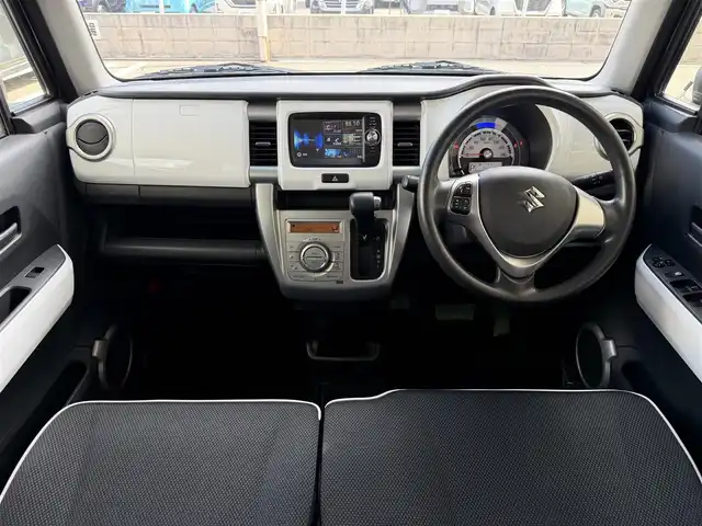 スズキ ハスラー G 兵庫県 2014(平26)年 6.2万km クールカーキPM ワンオーナー/純正ナビ/（BT/USB/HDMI/SD)/ワンセグTV/バックカメラ/衝突軽減ブレーキ/シートヒーター/オートライト/スマートキー/電動格納ミラー/純正フロアマット/純正ドアバイザー/取扱説明書・保証書