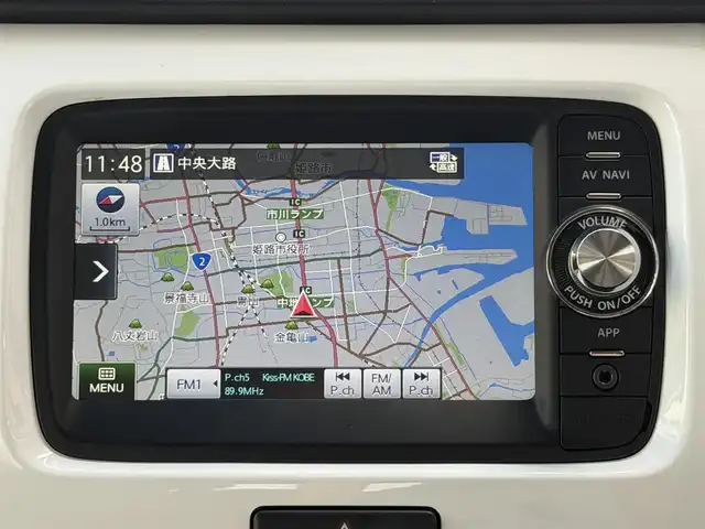 スズキ ハスラー G 兵庫県 2014(平26)年 6.2万km クールカーキPM ワンオーナー/純正ナビ/（BT/USB/HDMI/SD)/ワンセグTV/バックカメラ/衝突軽減ブレーキ/シートヒーター/オートライト/スマートキー/電動格納ミラー/純正フロアマット/純正ドアバイザー/取扱説明書・保証書