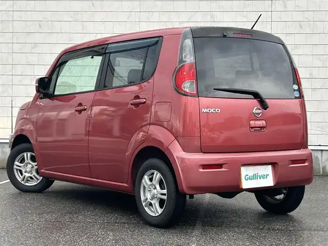 日産 モコ X FOUR 富山県 2011(平23)年 3.5万km モコベリー ４ＷＤ/純正ナビ/フルセグＴＶ／Ｂｌｕｅｔｏｏｔｈ/シートヒーター/社外ＡＷ１３インチ/ＥＴＣ/スマートキー/プッシュスタート/オートエアコン/ベンチシート/純正フロアマット/スペアキー1本/Wエアバック/保証書／取説有り