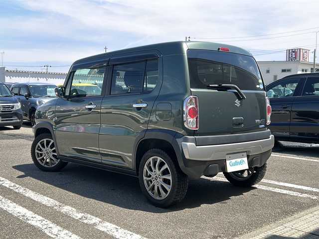 スズキ ハスラー Jスタイル Ⅱ 秋田県 2017(平29)年 7万km クールカーキPM 登録時走行距離69197km/純正SDナビ/社外ETC/運助シートヒーター/車線逸脱警報/純正AW積み込み/社外AW