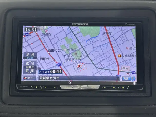 ホンダ ヴェゼル ハイブリッド Z 佐賀県 2014(平26)年 19.7万km ホワイトオーキッドパール 社外7インチナビ/CD/DVD/フルセグTV/Bluetooth/前席シートヒーター/ハーフレザーシート/LEDライト/フォグライト /オートライト/純正17インチアルミホイール/社外フロアマット/スマートキー/電動格納ミラー/横滑り防止装置