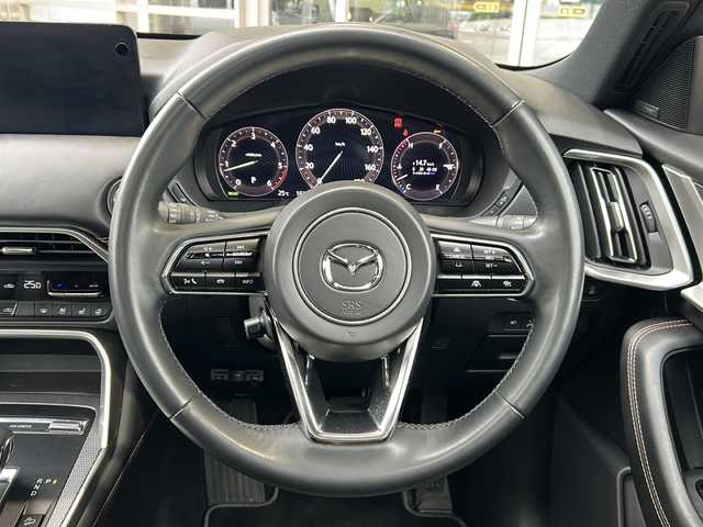 マツダ ＣＸ－６０ XD HV エクスクルーシブスポーツ 静岡県 2023(令5)年 1.7万km ソウルレッドクリスタルM 純正ナビ/・AM/FM/・Bluetooth/・USB/・TV/・HDMI/・Apple CarPlay/・Android Auto/メーカーオプション/ドライバー・パーソナライゼーション・システムパッケージ/パノラマサンルーフ/主要装備/・ＢＯＳＥサウンドシステム/・追従機能付クルコン/・全方位カメラ/・パワーバックドア/・ＥＴＣ/・リアフォグランプ/・前後ドラレコ/・パワーシート/・シートヒーター＆ベンチレーション/・本革シート(黒)/・純正２０インチアルミ/・i-stop/・TCS/・コーナーセンサー/・AC100V/150W電源/・BSM/・ヘッドアップディスプレイ/・電動チルト＆テレスコピックステアリング/・ヒルディセントコントロール/・スマートブレーキサポート