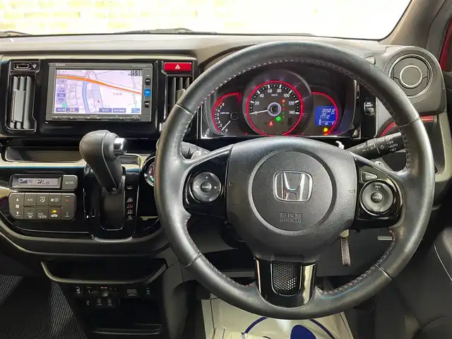 ホンダ Ｎ ＷＧＮ カスタムGターボ SS 2トーンカラースタイルP 岩手県 2017(平29)年 5.5万km ミラノレッド ４WD/ワンオーナー/パドルシフト/シートヒーター/ターボ/バックカメラ/純正ナビ（Bluetooth CD DVD USB フルセグ）/横滑り防止装置/衝突被害軽減ブレーキ/HIDヘッドライト/純正１５インチアルミホイール/ETC/オートエアコン/オートライト/ステアリングスイッチ/フォグランプ/ベンチシート/スペアキー