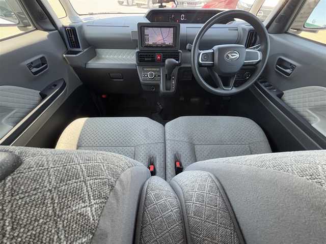 ダイハツ タント X 徳島県 2020(令2)年 3.7万km ホワイト 社外ナビ　AVIC-RZ003/(AM/FM/BT/SD/iPod/USB/AUX)/バックカメラ/ETC/片側電動スライドドア/ドライブレコーダー/LEDヘッドライト/オートライト/アイドリングストップ/クリアランスソナー/運転席ロングスライド/社外フロアマット/スマートキー/スペアキー/プッシュスタート/新車時保証書