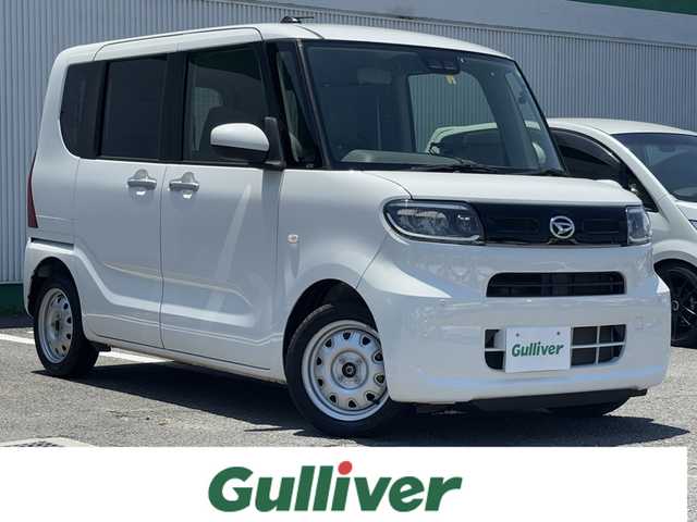 ダイハツ タント X 徳島県 2020(令2)年 3.7万km ホワイト 社外ナビ　AVIC-RZ003/(AM/FM/BT/SD/iPod/USB/AUX)/バックカメラ/ETC/片側電動スライドドア/ドライブレコーダー/LEDヘッドライト/オートライト/アイドリングストップ/クリアランスソナー/運転席ロングスライド/社外フロアマット/スマートキー/スペアキー/プッシュスタート/新車時保証書
