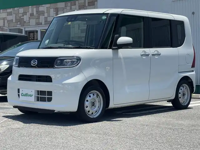 ダイハツ タント X 徳島県 2020(令2)年 3.7万km ホワイト 社外ナビ　AVIC-RZ003/(AM/FM/BT/SD/iPod/USB/AUX)/バックカメラ/ETC/片側電動スライドドア/ドライブレコーダー/LEDヘッドライト/オートライト/アイドリングストップ/クリアランスソナー/運転席ロングスライド/社外フロアマット/スマートキー/スペアキー/プッシュスタート/新車時保証書