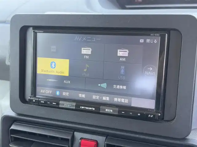 ダイハツ タント X 徳島県 2020(令2)年 3.7万km ホワイト 社外ナビ　AVIC-RZ003/(AM/FM/BT/SD/iPod/USB/AUX)/バックカメラ/ETC/片側電動スライドドア/ドライブレコーダー/LEDヘッドライト/オートライト/アイドリングストップ/クリアランスソナー/運転席ロングスライド/社外フロアマット/スマートキー/スペアキー/プッシュスタート/新車時保証書